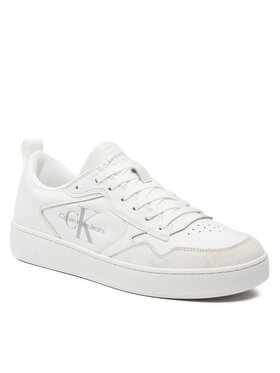 Calvin Klein Jeans Calvin Klein Jeans Сникърси Basket Cupsole Low Lth Ml YM0YM00574 Бял