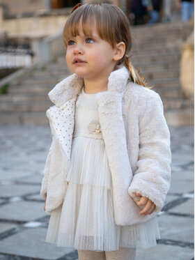 Mayoral Mayoral Elegantes Kleid 2.979 Écru Regular Fit