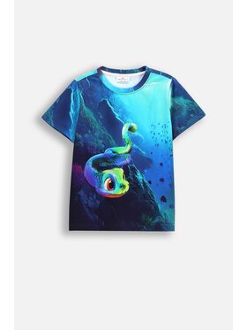 Coccodrillo Coccodrillo T-Shirt WC5143202IBK-014 Niebieski Regular Fit