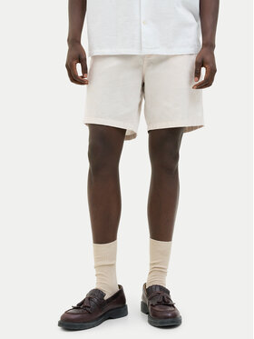Jack & Jones Jack & Jones Bavlnené šortky Stace Summer 12248627 Béžová Regular Fit