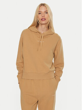 Tommy Hilfiger Tommy Hilfiger Majica dugih rukava WW0WW42896 Bež Regular Fit