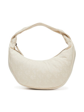 Calvin Klein Calvin Klein Torebka Ckj Monogram Pinched Medium Shou LV04F3206G Écru