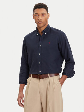 Polo Ralph Lauren Polo Ralph Lauren Košile Bsr 710772290 Tmavomodrá Custom Fit