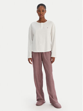 Tommy Hilfiger Tommy Hilfiger Pidžaama UW0UW06154 Ekrüüvärv Regular Fit