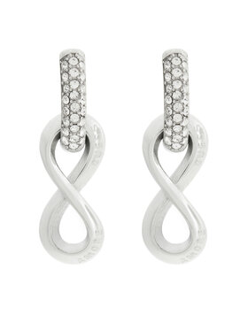 Guess Guess Naušnice JUBE05 051JW Stříbrná
