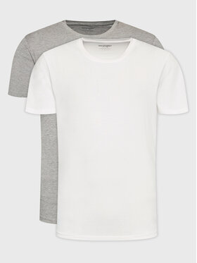 Wrangler Wrangler 2er-Set T-Shirts W7G9DHX37 112321465 Bunt Regular Fit