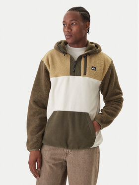 Quiksilver Quiksilver Pulóver EQYPF03073 Khaki Regular Fit