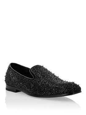 PHILIPP PLEIN PHILIPP PLEIN Mokasíny 20855 Černá