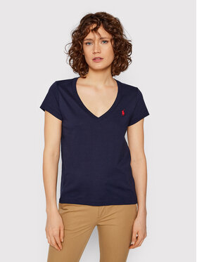 Polo Ralph Lauren Polo Ralph Lauren T-Shirt 211847077005 Granatowy Regular Fit