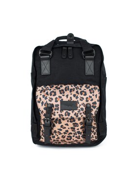 Himawari Himawari Plecak No. 13 Leopard Czarny