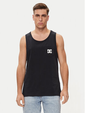 DC Shoes DC Shoes Tank top Star Pocket Tt ADYZT05378 Czarny Regular Fit