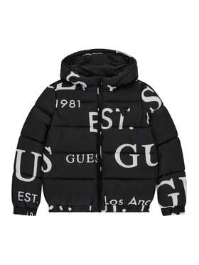 Guess Guess Télikabát H5BJ00 WCFM0 Fekete Regular Fit