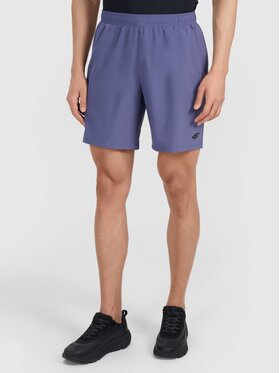 4F 4F Pantaloncini sportivi 4FWAW25TFSHM1040-33S Blu Regular Fit