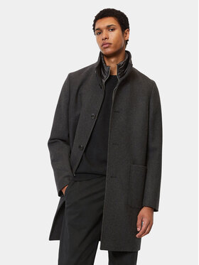 Marc O'Polo Marc O'Polo Вовняне пальто 329010171042 Сірий Regular Fit
