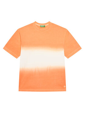 United Colors Of Benetton United Colors Of Benetton Póló 3NPDC10OL Narancssárga Regular Fit