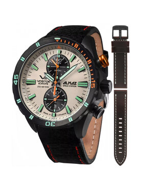 Vostok Europe Vostok Europe Zegarek 6S11-320C677LB Czarny