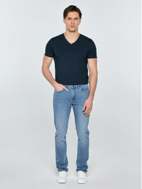 BIG STAR BIG STAR Jeansy TERRY CARROT Niebieski Tapered Fit