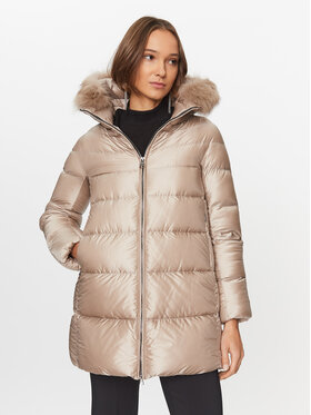 Hetregó Hetregó Pehelykabát Hanna 8K602F 23WD02 Bézs Regular Fit