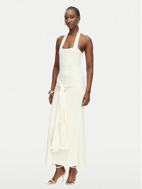 Bardot Bardot Abito da sera Emilia 60386DB Crema Slim Fit