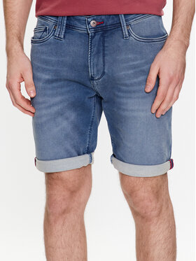 CINQUE CINQUE Szorty jeansowe Cipice 2072 Granatowy Regular Fit