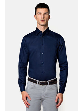 Lancerto Lancerto Koszula Costa 2 KO051219000045 Granatowy Regular Fit