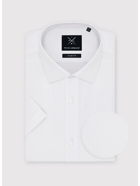 Pako Lorente Pako Lorente Koszula P25SF-1K-002 Biały Slim Fit