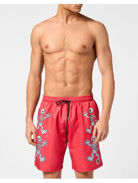 PHILIPP PLEIN PHILIPP PLEIN Kąpielówki 9651 Czerwony