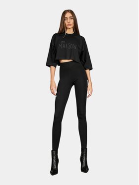 MADE BY SOCIETY MADE BY SOCIETY T-Shirt Crown - T27764 Czarny Basic Fit