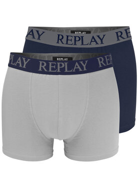 REPLAY REPLAY Bokserki N145 Niebieski