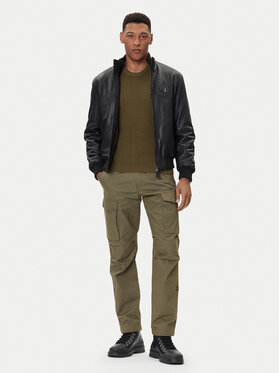 Μπουφάν δερμάτινο Aeronautica Militare φωτογραφία