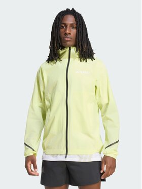 adidas adidas Kurtka do biegania 144305 Żółty Slim Fit