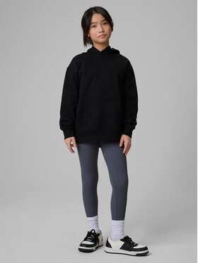 4F 4F Bluza BASIC+ Czarny Loose Fit