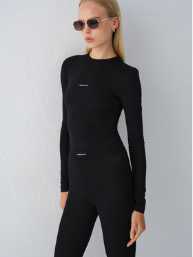 La Mania La Mania Longsleeve GIN Czarny Basic Fit