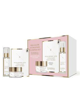 Erthskin London Erthskin London ZESTAW PRO GLOW HYDRATION PLUMPER Krem na dzień