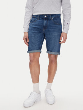 Tommy Jeans Tommy Jeans Džínsové šortky Ronnie DM0DM20943 Tmavomodrá Regular Fit