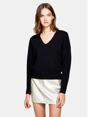 Sisley Sisley Džemperis 1044M400T Melns Regular Fit