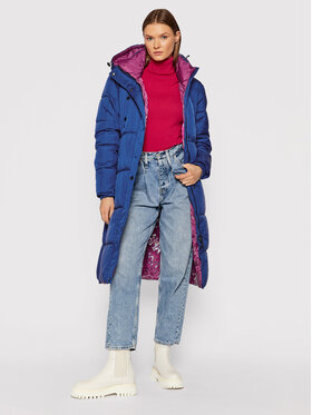Desigual Desigual Μπουφάν χειμωνιάτικο Corea 21WWEWAW Μπλε Regular Fit