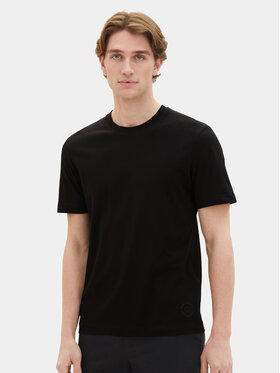 Tom Tailor Tom Tailor Komplekt kahest t-särgist 1037741 Must Regular Fit