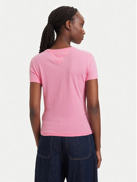 Tommy Jeans Tommy Jeans T-Shirt DW0DW20459 Hellrosa Slim Fit