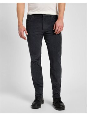 Lee Lee Spodnie materiałowe RIDER Szary Slim Fit