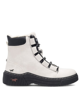 Mustang Mustang Schnürschuhe 1436-605-203 Weiß