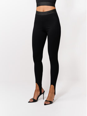 La Mania La Mania Legginsy LYORA Czarny Basic Fit