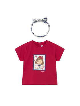 Mayoral Mayoral T-Shirt 1081 Czerwony Regular Fit