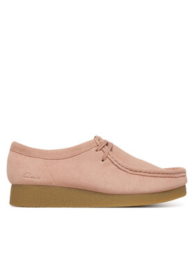 Clarks Clarks Félcipő WallabeeEVOSh 26186342 Rózsaszín