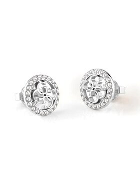 Guess Guess Náušnice JUBE02136JW-RH Strieborná