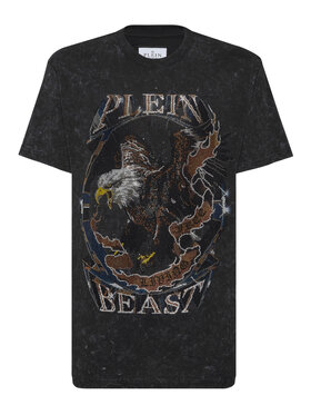 PHILIPP PLEIN PHILIPP PLEIN Tričko 11573 Čierna Regular Fit