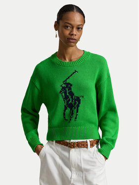 Polo Ralph Lauren Polo Ralph Lauren Pulover 211A96234003 Verde Relaxed Fit