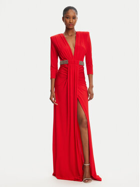 Babylon Babylon Официална рокля S00862 Червен Regular Fit