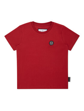PHILIPP PLEIN PHILIPP PLEIN T-Shirt 22733 Czerwony Regular Fit