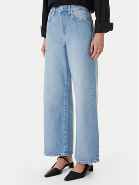Calvin Klein Jeans Calvin Klein Jeans Jeansy LV047F662G Modrá Wide Leg